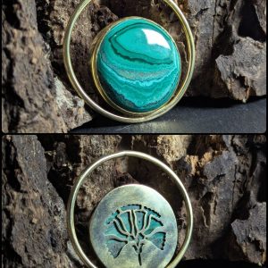Art Nouveau Malachite